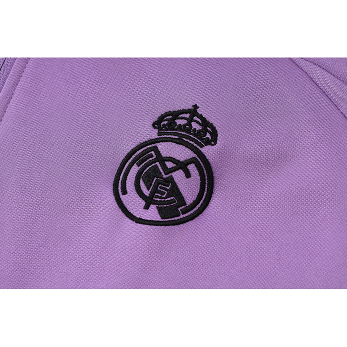 Chandal con Capucha del Real Madrid 24-25 Purpura - Haga un click en la imagen para cerrar